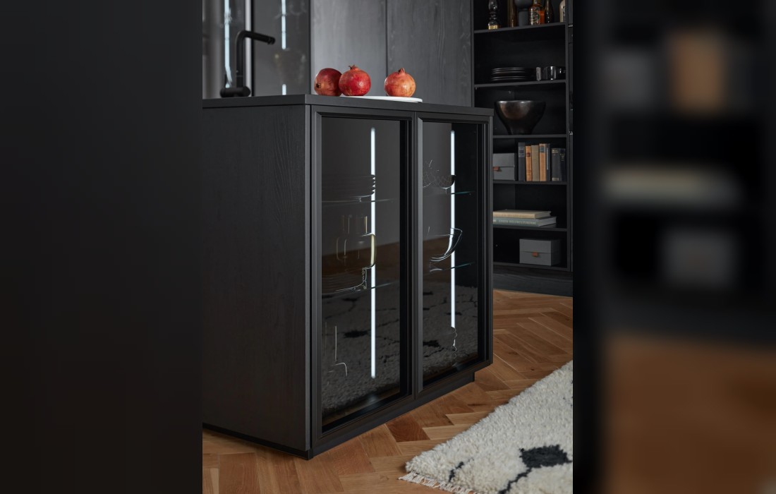 Кухня MANHATTAN OAK NERO от Nolte: элегантность и стиль
