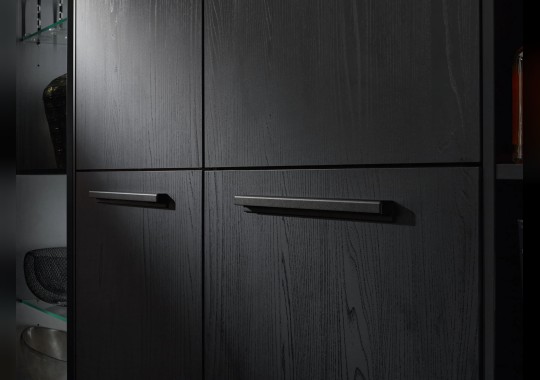 Кухня MANHATTAN OAK NERO от Nolte: элегантность и стиль