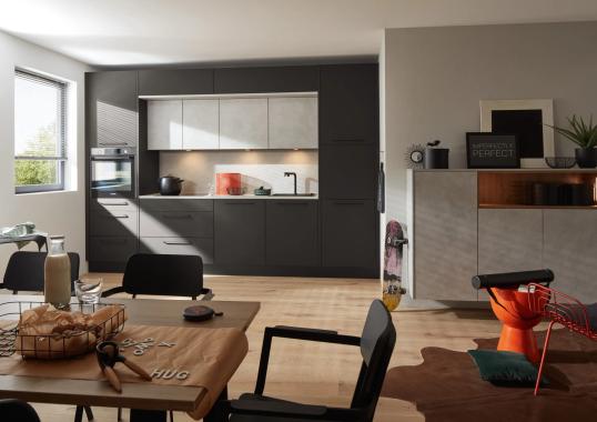 Кухня PLUS BLACK от фабрики Nolte image 1