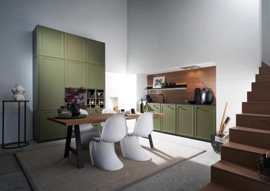 Кухня TORINO LACK OLIVE от фабрики Nolte image 1