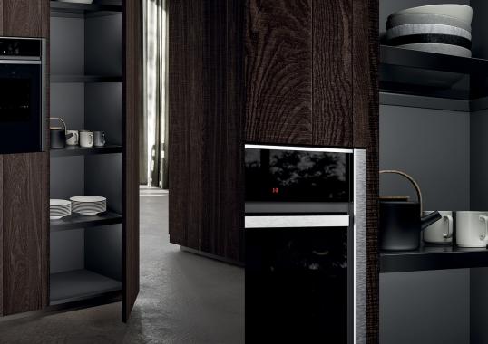 Кухня Y от Zampieri: асимметрия, минимализм, индивидуальный дизайн