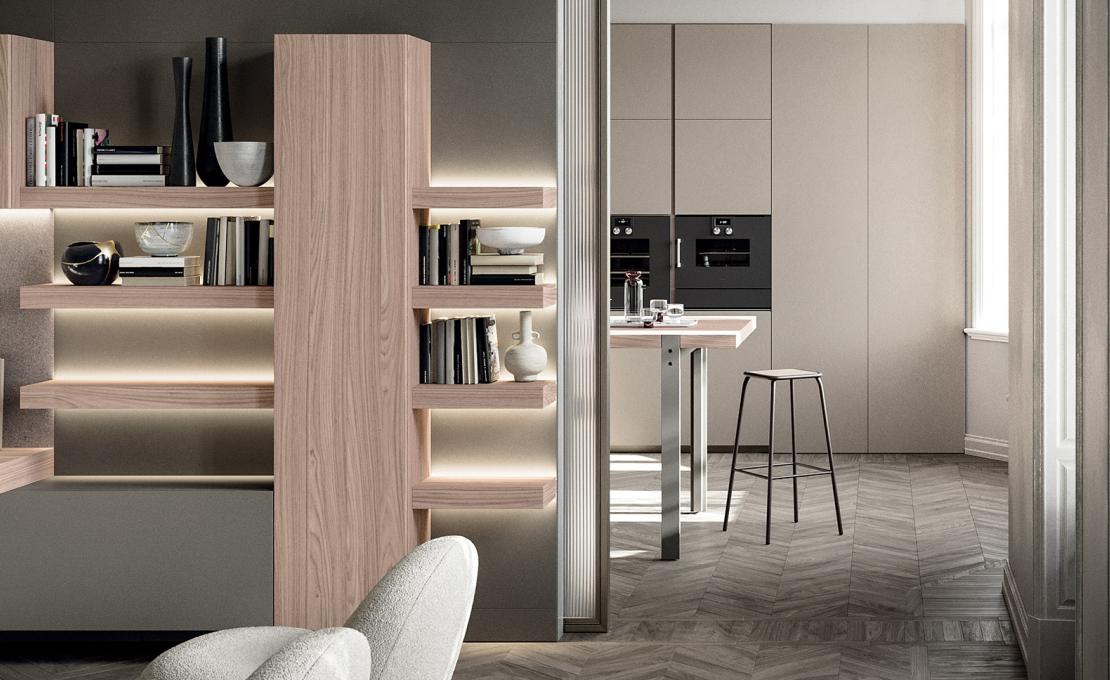 Кухня Line от Zampieri: современный дизайн, элегантность, функциональность