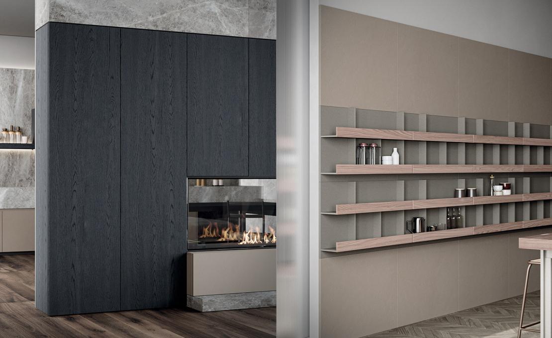 Кухня Line от Zampieri: современный дизайн, элегантность, функциональность