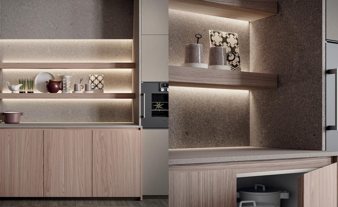 Кухня Line от Zampieri: современный дизайн, элегантность, функциональность