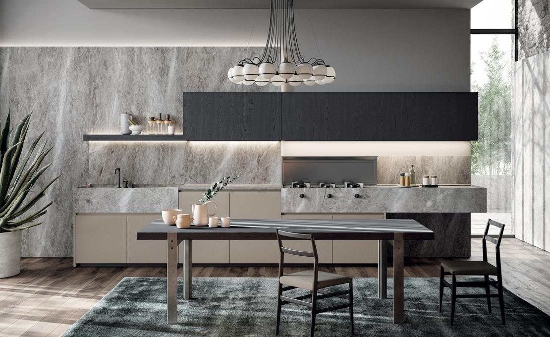 Кухня Line от Zampieri: современный дизайн, элегантность, функциональность