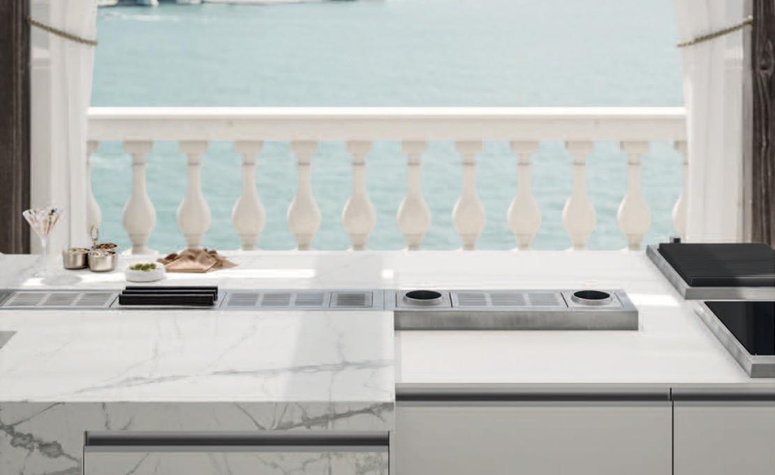 Кухня Loggia Out от Zampieri — стильный дизайн для улицы и интерьера