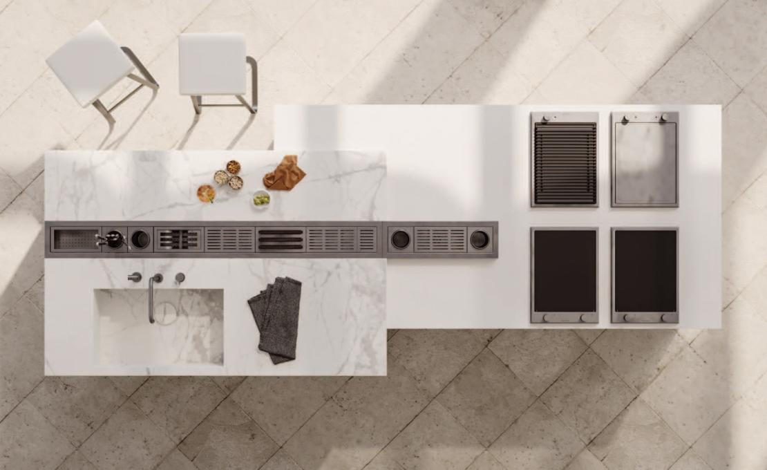 Кухня Loggia Out от Zampieri — стильный дизайн для улицы и интерьера