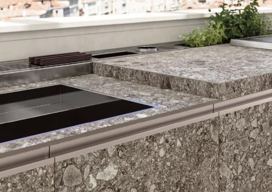 Кухня Loggia Out от Zampieri — стильный дизайн для улицы и интерьера