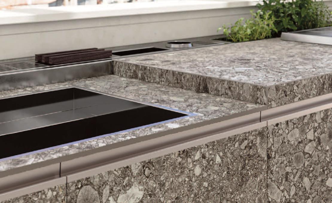 Кухня Loggia Out от Zampieri — стильный дизайн для улицы и интерьера