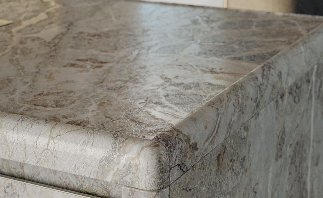 Кухня Corner от Zampieri — система облицовки для островов и полуостровов