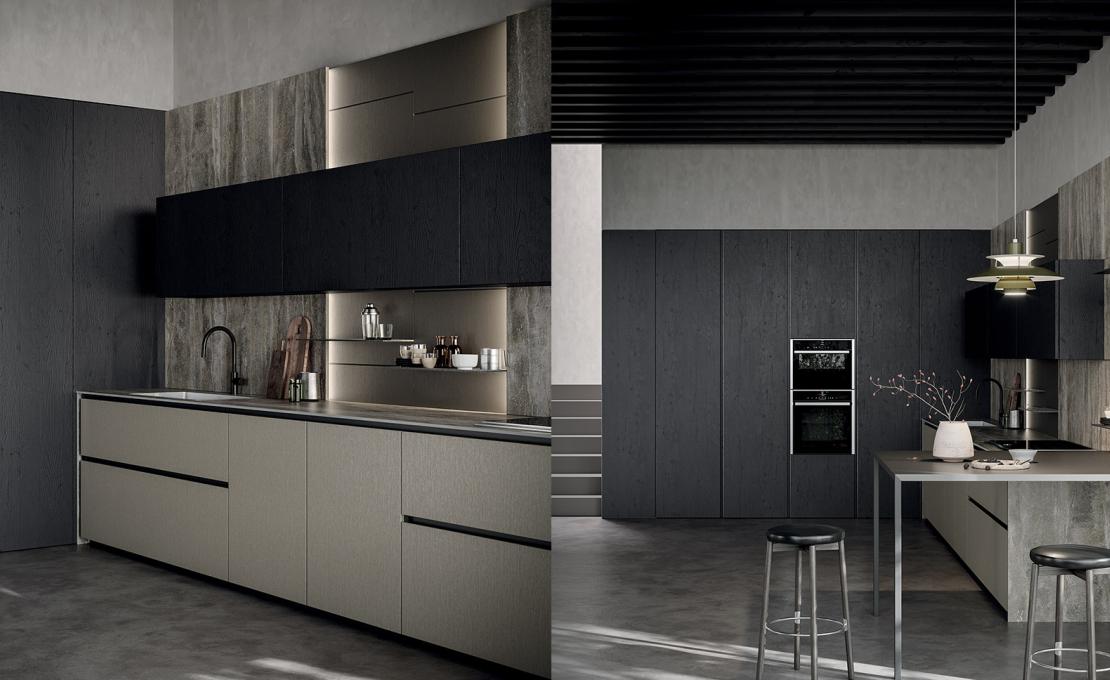 Кухня Axis от Zampieri — вневременной дизайн и функциональное зонирование