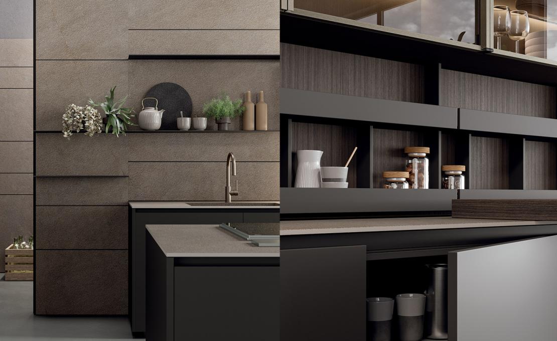 Кухня Axis от Zampieri — вневременной дизайн и функциональное зонирование