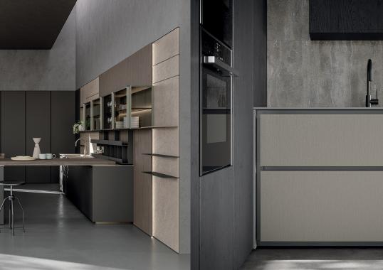 Кухня Axis от Zampieri — вневременной дизайн и функциональное зонирование