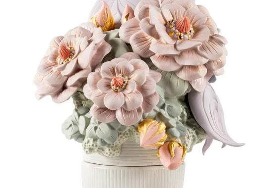 Ваза Flowers Pink от фабрики Lladro image 1
