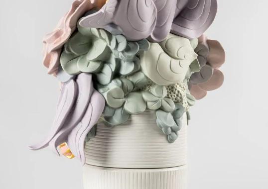 Ваза Flowers Pink от фабрики Lladro image 4