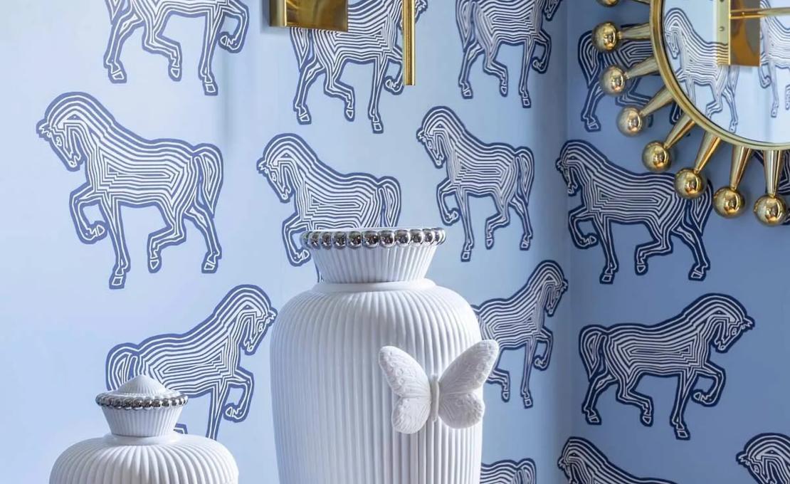 Ваза Lady Luck by Olga Hanono от Lladro — авторский фарфор с бабочкой