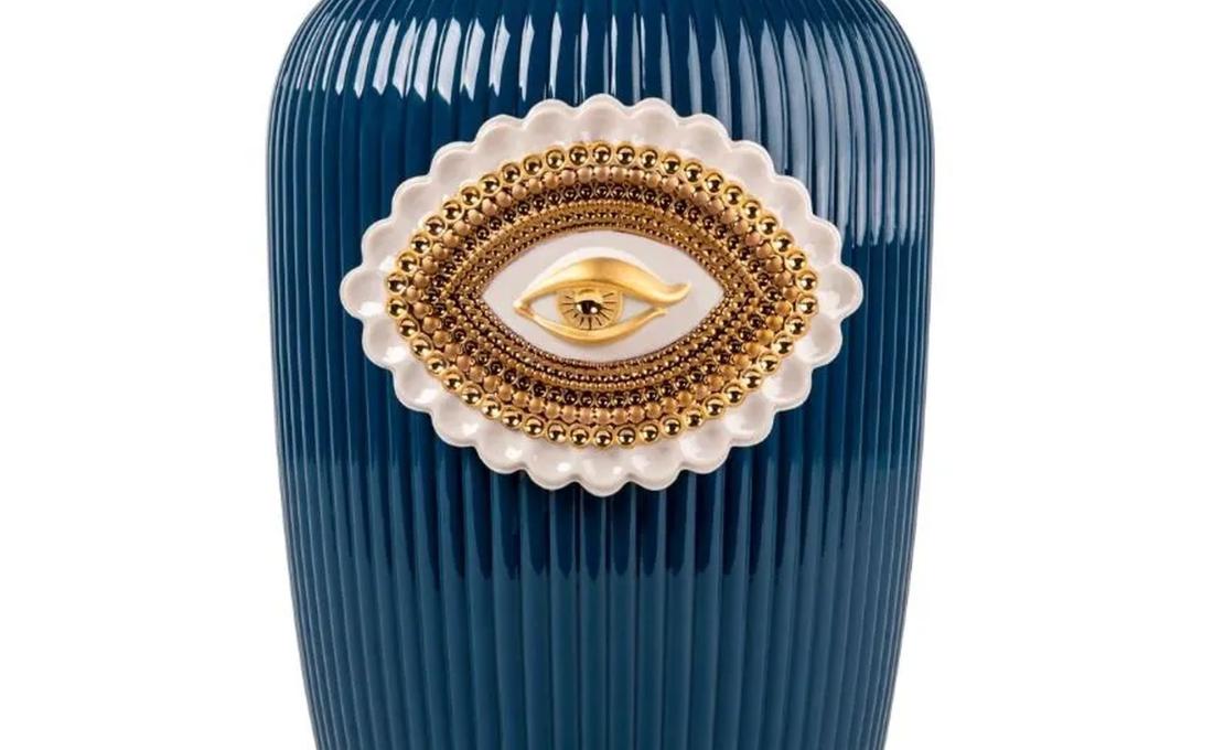 Ваза Lover’s Eyes от Lladro — фарфор с гравировкой глаза