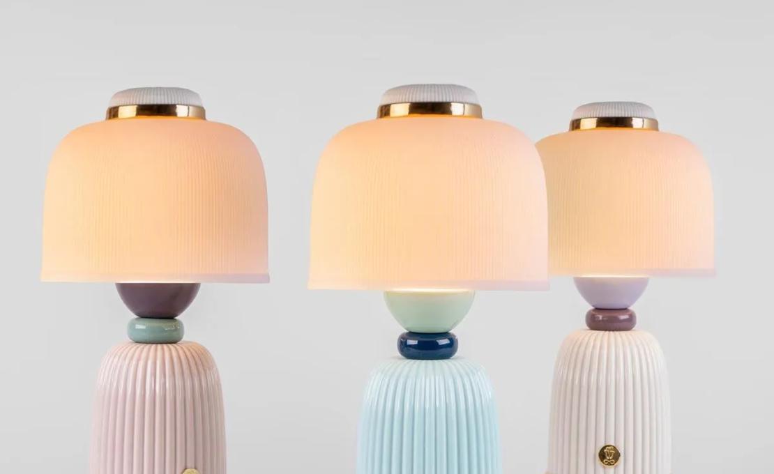 Настольная лампа Kokeshi wireless — cream от фабрики Lladró