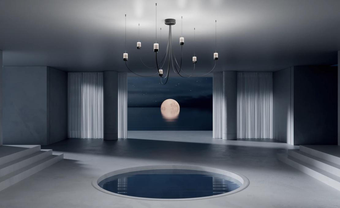 Люстра модель Gravity от Moooi