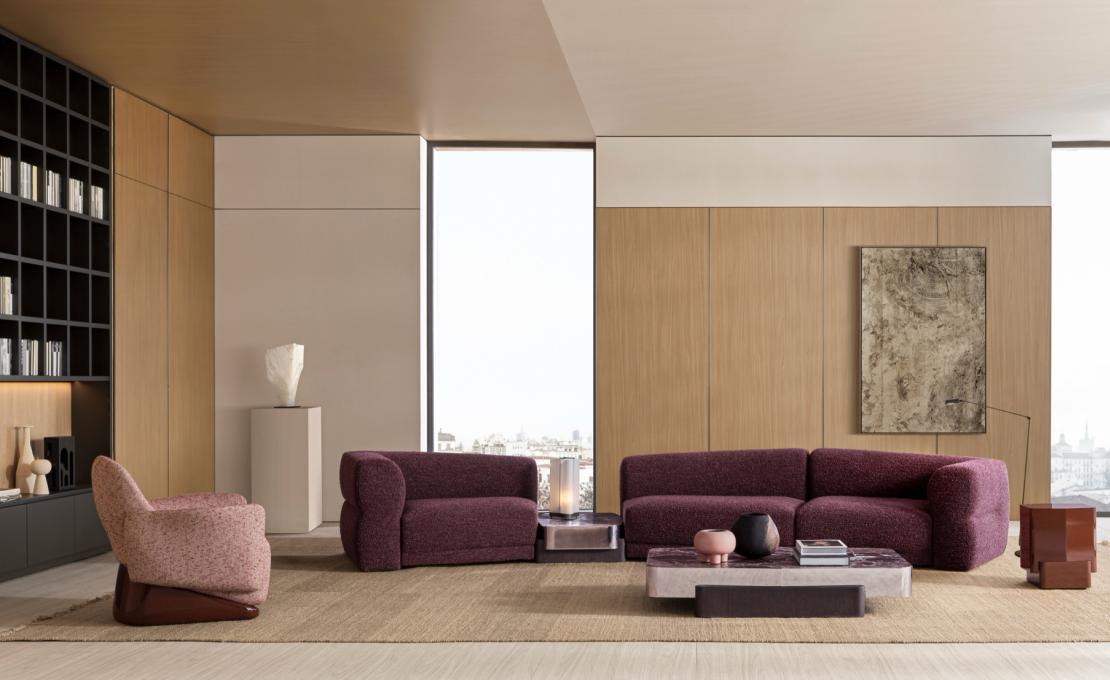 Диван Emile от дизайнера Christophe Delcourt от фабрики Molteni&C