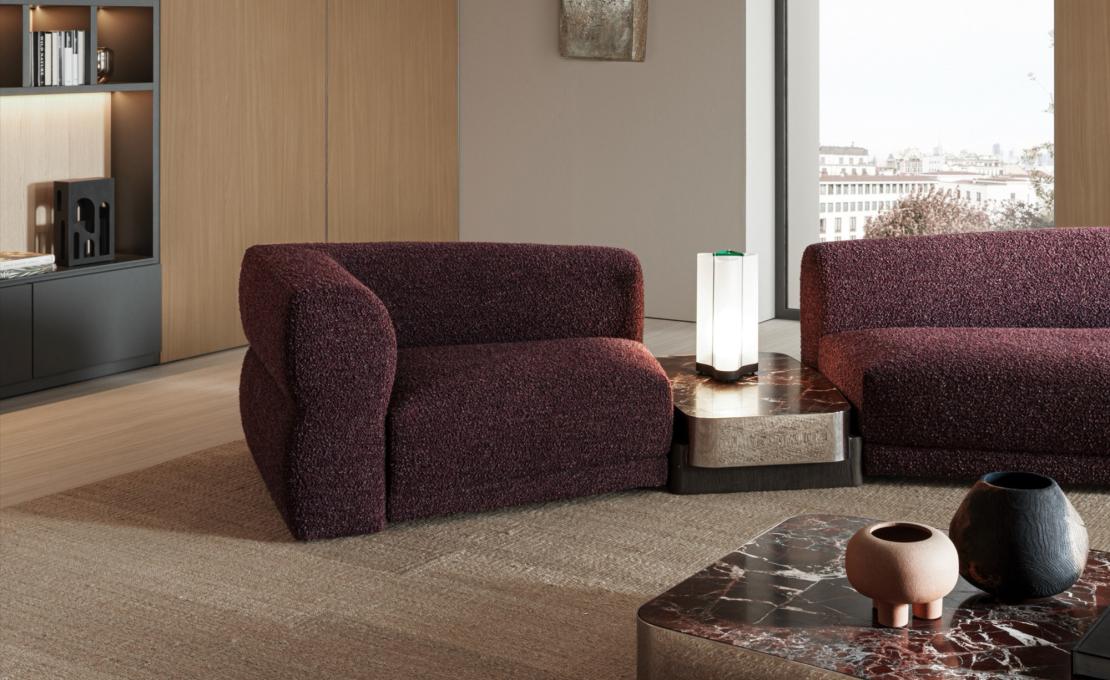 Диван Emile от дизайнера Christophe Delcourt от фабрики Molteni&C