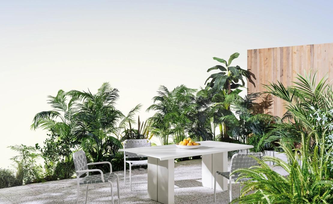 Стол Eidos фабрики Gervasoni, дизайн Габриэле и Оскара Буратти