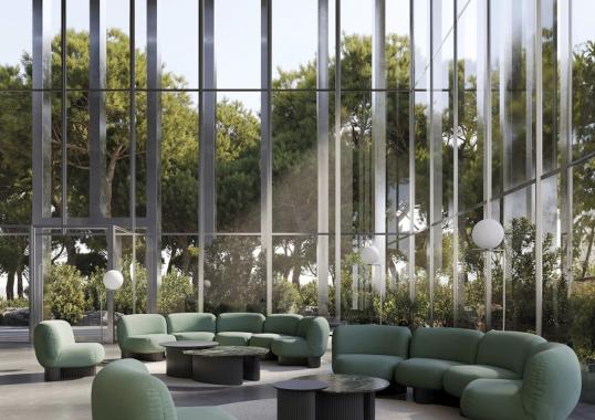 Модульный диван Bolete Lounge BIO от Andreu World image 1