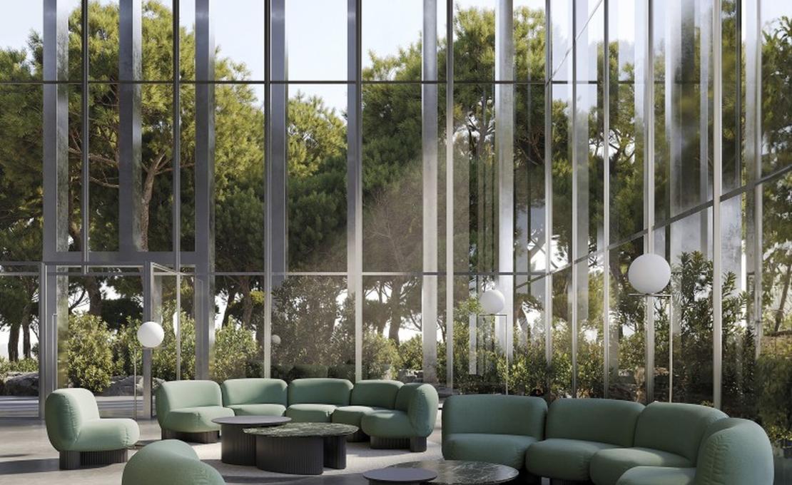 Модульный диван Bolete Lounge BIO - фабрика Andreu World