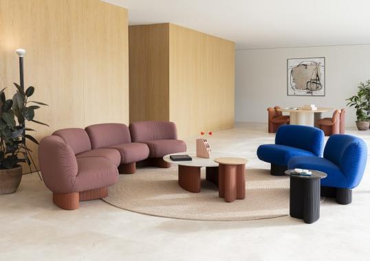 Модульный диван Bolete Lounge BIO от Andreu World image 3