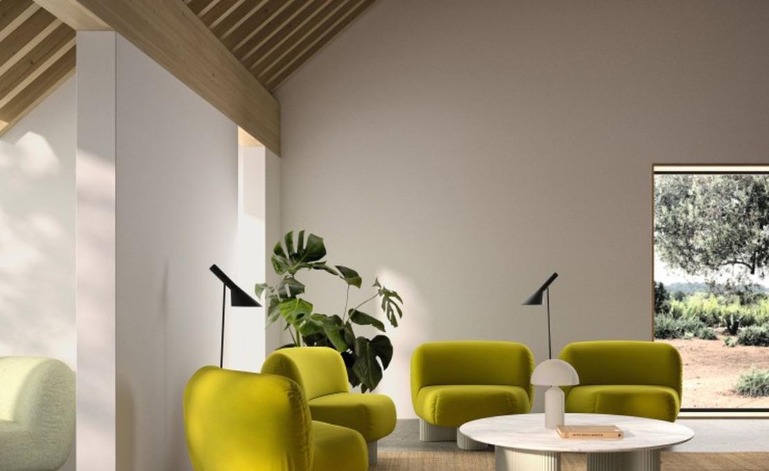 Модульный диван Bolete Lounge BIO - фабрика Andreu World