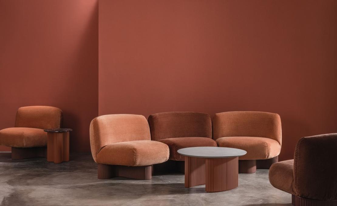 Модульный диван Bolete Lounge BIO - фабрика Andreu World