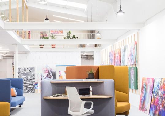 Офисный диван In Out от фабрики Andreu World image 4