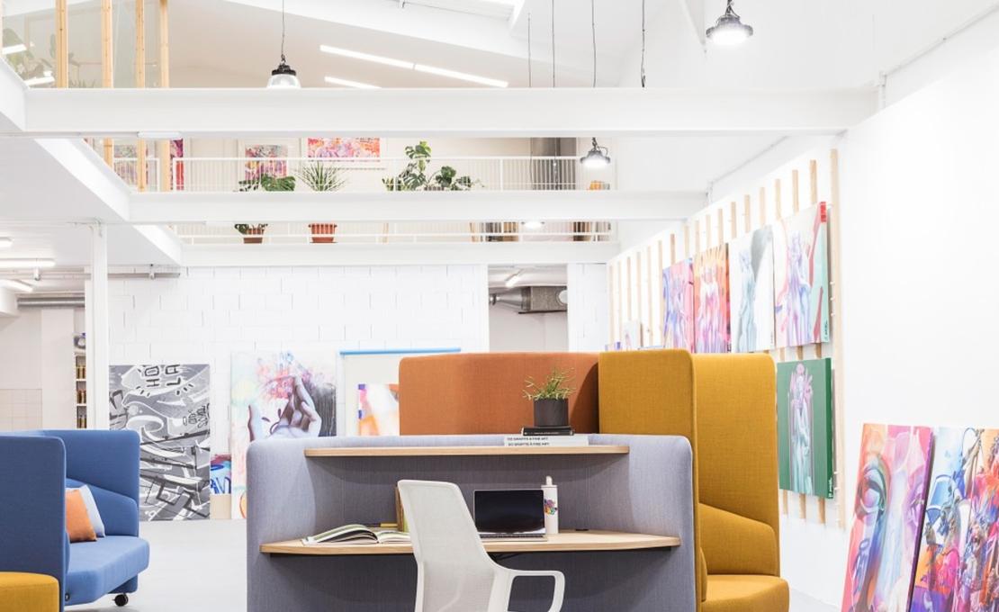 Офисный диван модель In Out от Andreu World