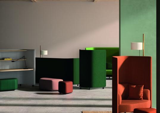 Офисный диван In Out от фабрики Andreu World image 5