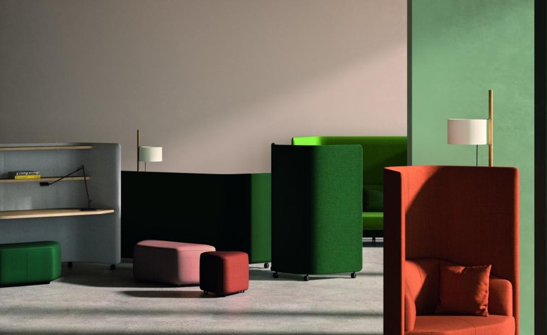 Офисный диван модель In Out от Andreu World