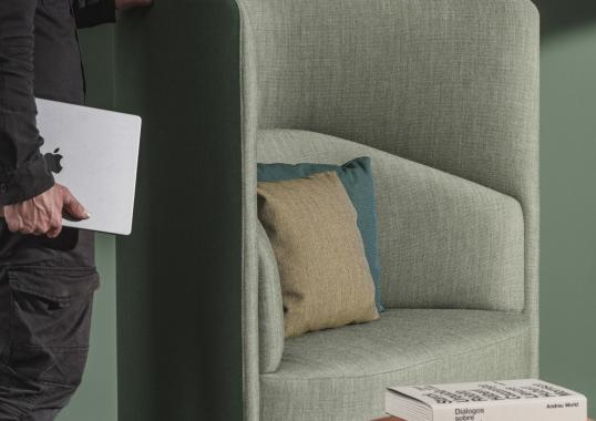 Офисный диван In Out от фабрики Andreu World image 6