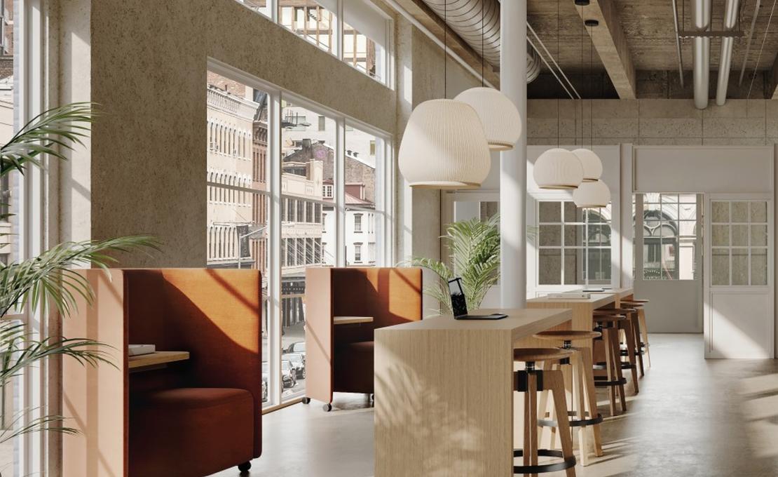 Офисный диван модель In Out от Andreu World