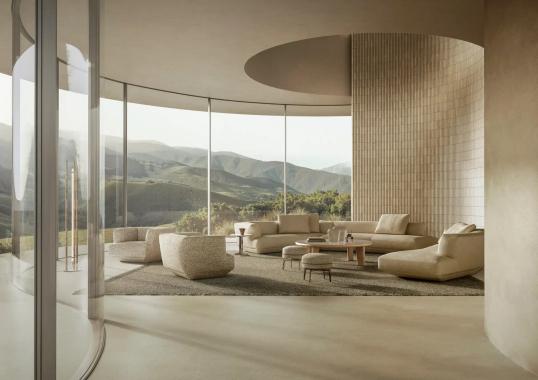 Модульный диван LOUNGESCAPE от Flexform image 1