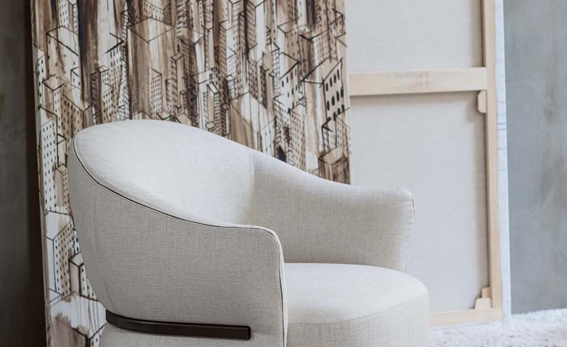 Кресло Madame Butterfly от фабрики Flou