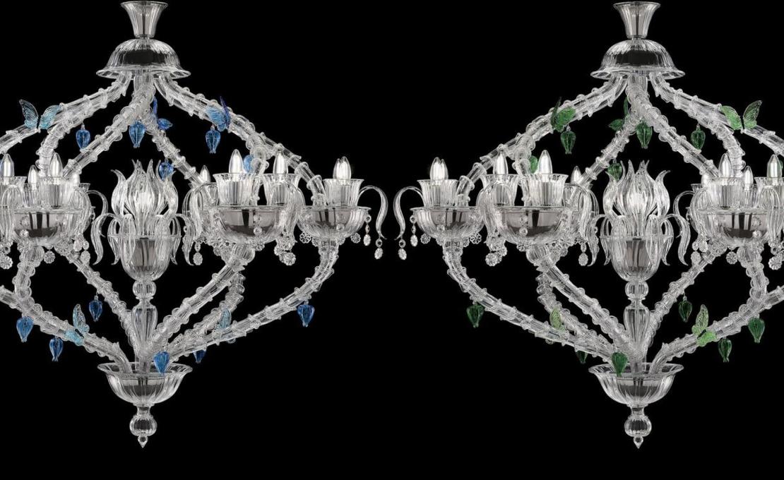 Люстра Adonis от Barovier Toso - дизайн Марселя Вандерса