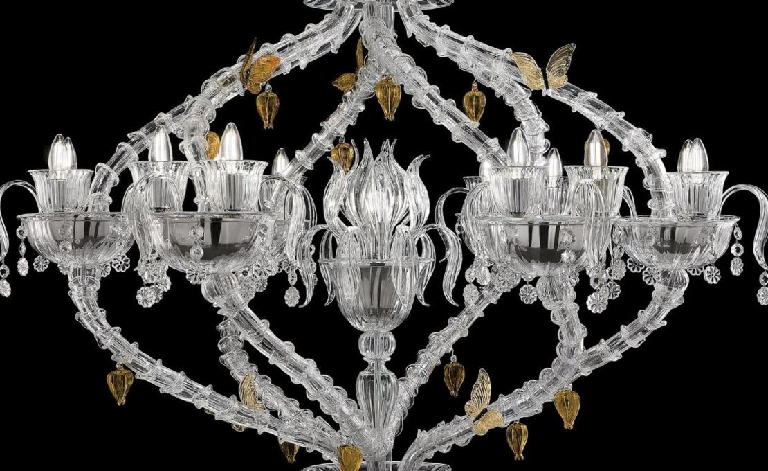 Люстра Adonis от Barovier Toso - дизайн Марселя Вандерса