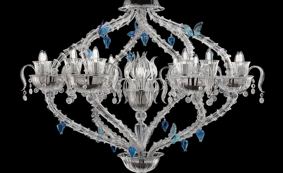 Люстра Adonis от Barovier Toso - дизайн Марселя Вандерса