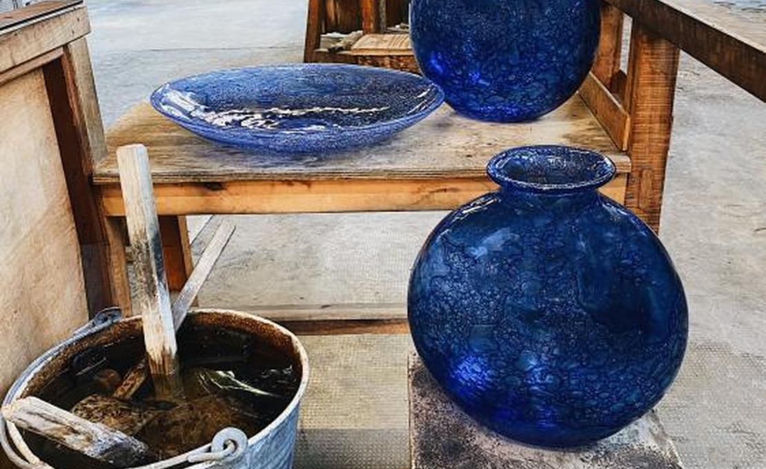 Ваза Efeso от Barovier Toso - дизайн Эрколе Баровиера