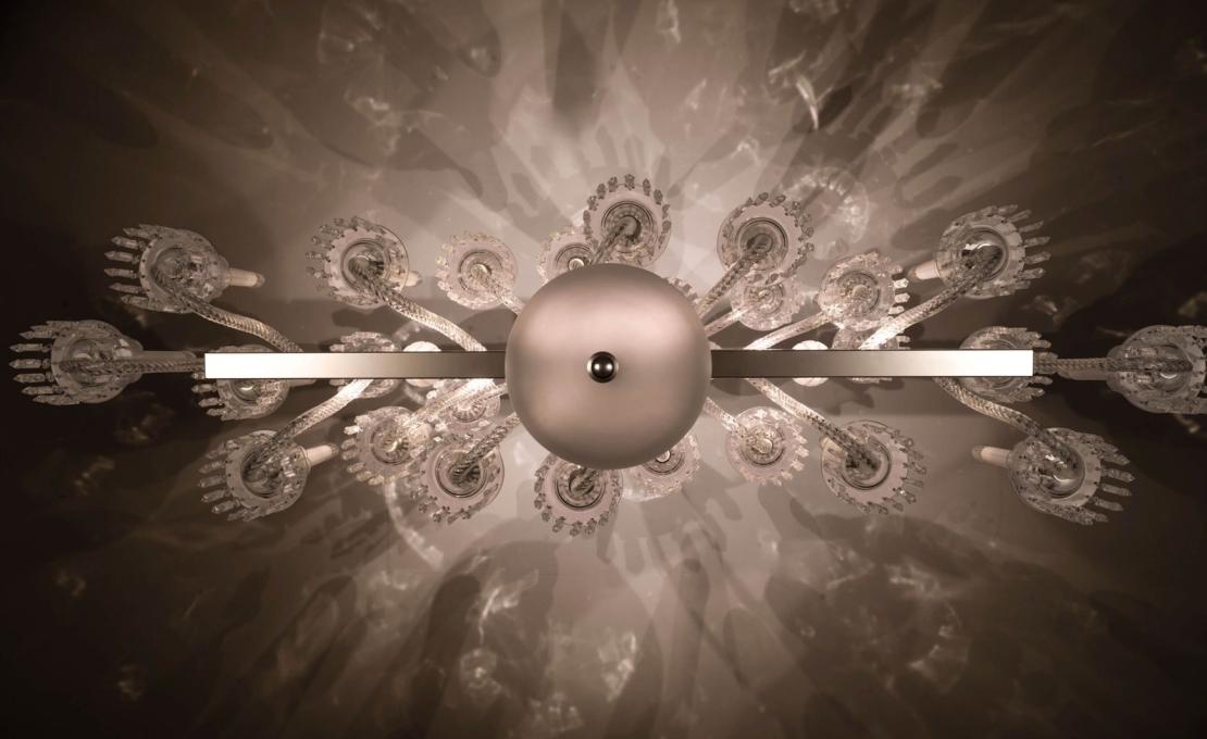 Люстра коллекция Keplero от фабрики Italamp - дизайн Роберты Витаделло