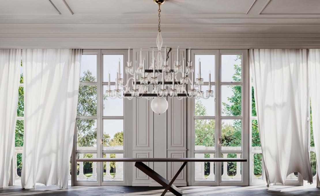 Люстра коллекция Keplero от фабрики Italamp - дизайн Роберты Витаделло