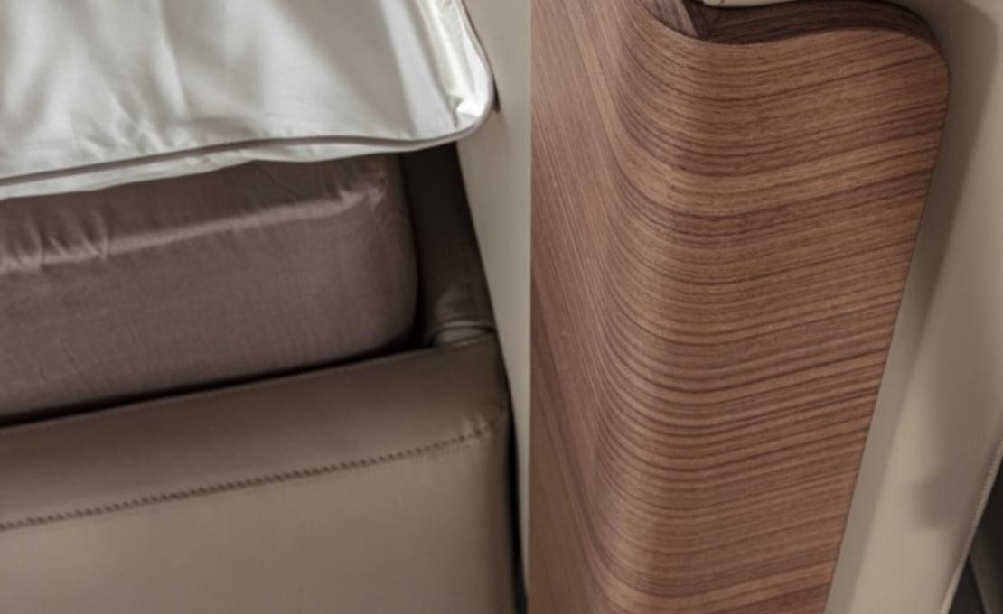 Кровать модель Monterosso от фабрики Meroni Colzani