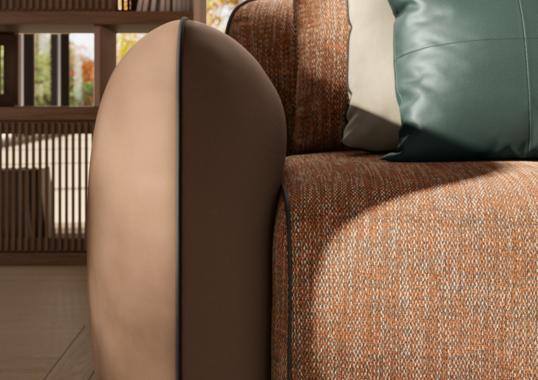 Диван модель Monza от фабрики Meroni Colzani