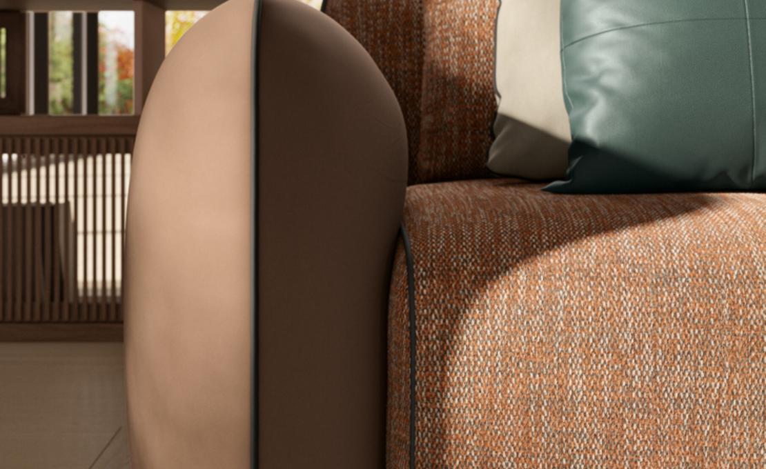 Диван модель Monza от фабрики Meroni Colzani