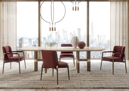 Стул модель Atelier от фабрики Turri