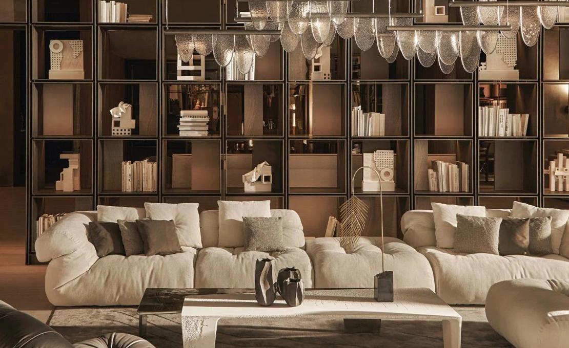 Диван модель Walker от фабрики Ipe Cavalli Visionnaire